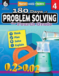 180 Days of Problem Solving for Fourth Grade - Build Math Fluency