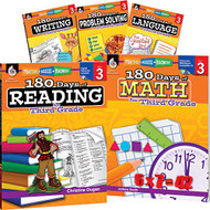 180 Days of Third Grade Practice 3rd Grade Workbook Set for Kids Ages