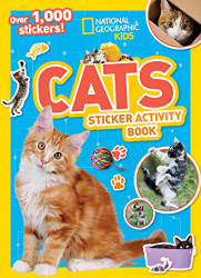National Geographic Kids Cats Sticker Activity Book - NG Sticker