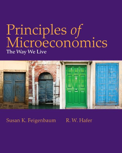 Principles of Microeconomics: The Way We Live