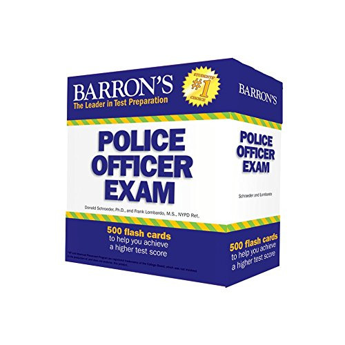 Barron's Police Officer Exam Flash Cards