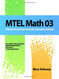 Mtel Math 03: Prepare for the New General Curriculum Subtest