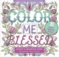 Color Me Blessed Inspirational Adult Coloring Book