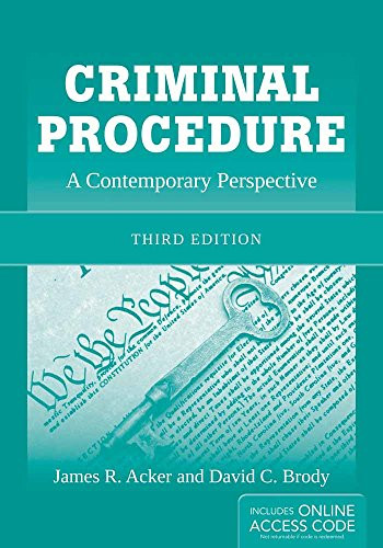 Criminal Procedure: A Contemporary Perspective