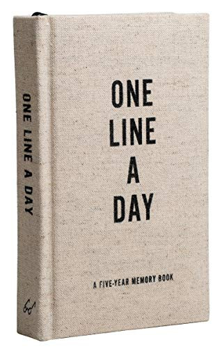 Canvas One Line a Day: A Five-Year Memory Book - Yearly Memory Journal