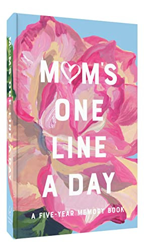 Mom's Floral One Line a Day: A Five-Year Memory Book