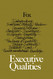 Executive Qualities