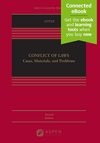 Conflict of Laws: Cases Materials and Problems