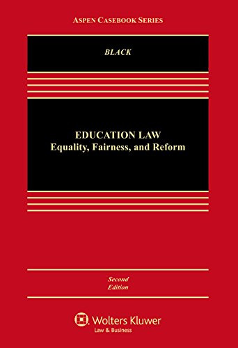Education Law: Equality Fairness and Reform