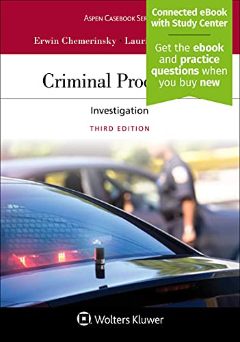 Criminal Procedure: Investigation