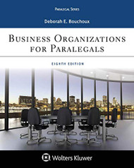 Business Organizations for Paralegal