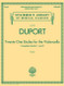 Duport - 21 Etudes for the Violoncello Complete Books 1 & 2 Volume 2095