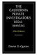 California Private Investigator's Legal Manual