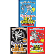 Misadventures of Max Crumbly Series 3 Books Collection Set by
