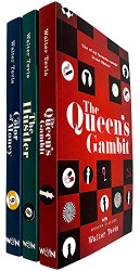 Queen's Gambit Series 3 Books Collection Set by Walter Tevis