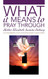 What It Means To Pray Through