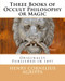 Three Books of Occult Philosophy or Magic