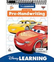 Disney Learning Cars 3 Trace With Me Pre-Handwriting Tracing Books