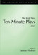 Best New Ten-Minute Plays 2021 - The Best New Ten-Minute Plays