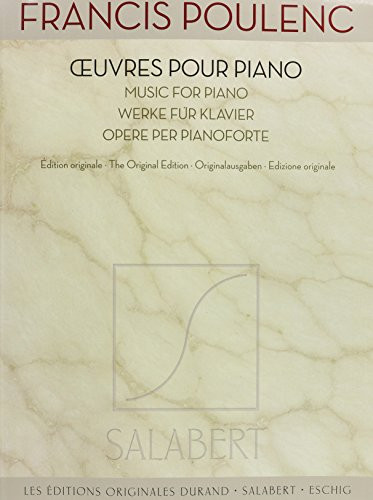 Francis Poulenc - Works for Piano