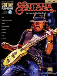 Santana - Guitar Play-Along volume 21 Book/Online Audi