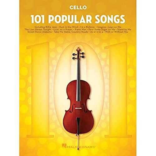 101 Popular Songs: for Cello (101 Songs)