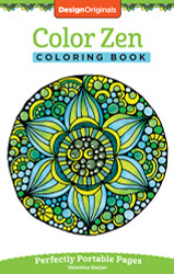 Color Zen Coloring Book: Perfectly Portable Pages - On-the-Go Coloring
