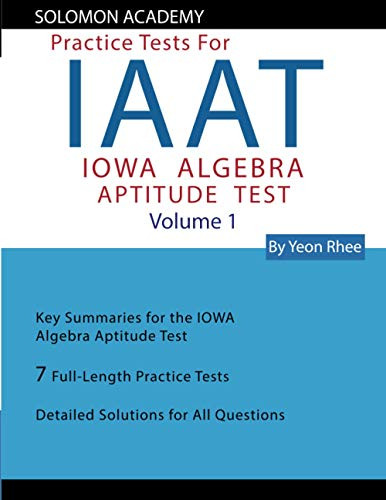 Solomon Academy's IAAT Practice Tests