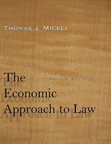 Economic Approach to Law