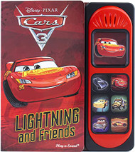 Disney Pixar Cars 3 - Lightning McQueen and Friends Little Sound Book
