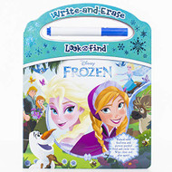 Disney Frozen - Write-and-Erase Look and Find - Wipe Clean Learning