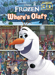Disney Frozen - Where's Olaf? Look and Find Activity Book - Includes