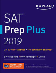 SAT Prep Plus 2019: 5 Practice Tests + Proven Strategies + Online