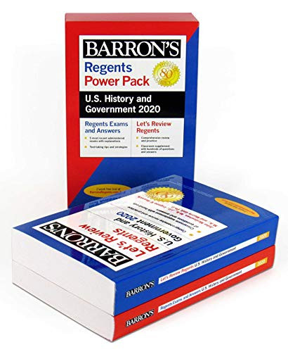 Regents U.S. History and Government Power Pack 2020 - Barron's Regents