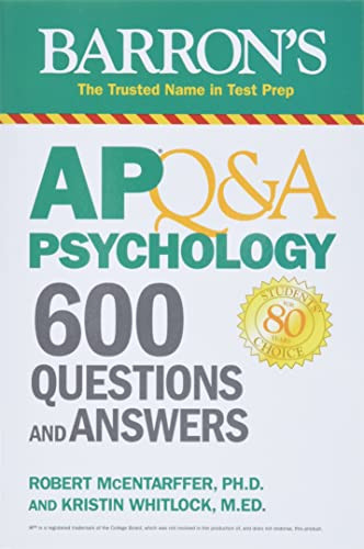 AP Q&A Psychology: 600 Questions and Answers