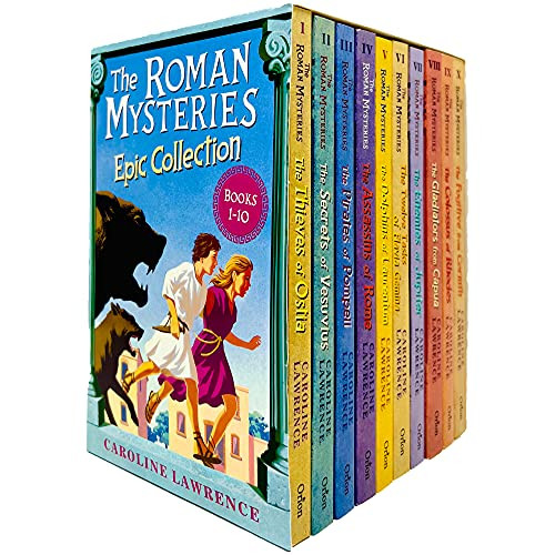 Roman Mysteries Epic 10 Books Collection Box Set