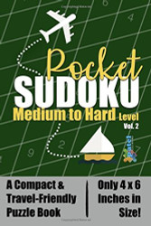 Pocket Sudoku: Medium to Hard Level - A Compact & Travel-Friendly