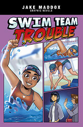 Swim Team Trouble (Jake Maddox) (Jake Maddox Graphic Novels)