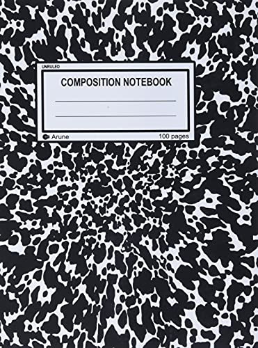 Unruled Composition Notebook