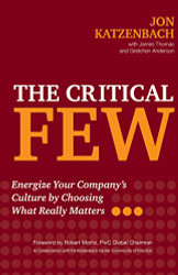 Critical Few: Energize Your Company's Culture by Choosing What
