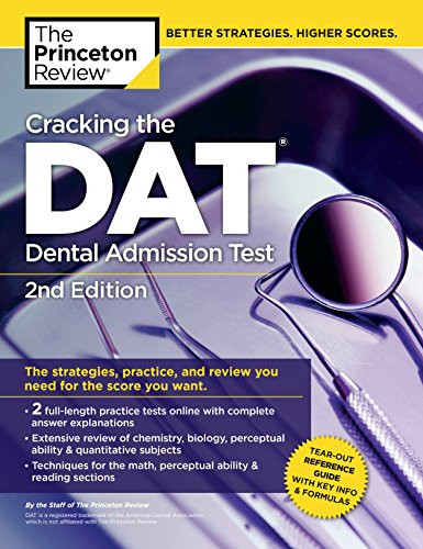 Cracking the DAT (Dental Admission Test) (Graduate School Test