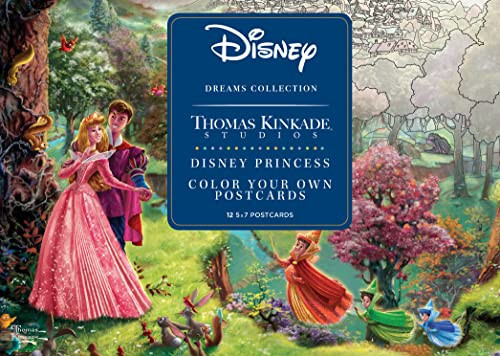 Disney Dreams Collection Thomas Kinkade Studios Disney Princess Color