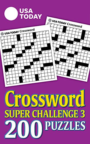 USA TODAY Crossword Super Challenge 3 (USA Today Puzzles)