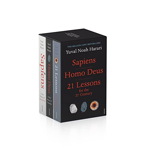 Yuval Noah Harari Box Set - Sapiens Homo Deus 21 Lessons for 21st