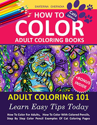 How To Color Adult Coloring Books - Adult Coloring 101