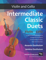 Intermediate Classic Duets for Violin and Cello