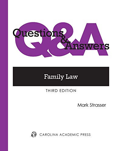 Family Law: Multiple-choice and Short-answer Questions and Answers