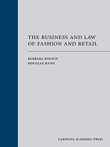 Business and Law of Fashion and Retail