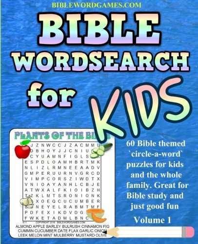 Kids Bible Word Search Puzzles Volume 1