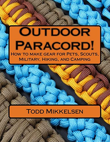 Outdoor Paracord! How to make gear for Pets Scouts Military Hiking